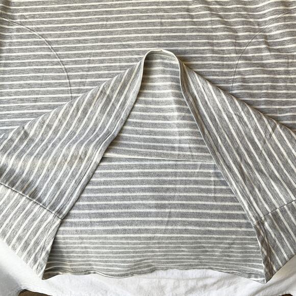 32 Degrees Cool Women Dress XL Grey Striped Tank Dress Sleeveless Knee Length - Picture 9 of 10